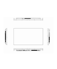 Купить LCD дисплей Flame 55ENB-500 55" с ультра тонкой рамкой, шов 1.7 мм, изображение 3 в интернет-магазине Irkshop.ru
