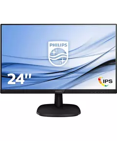 Купить ЖК-монитор PHILIPS 243V7QDSB/00/01 Black 23.8", LCD, 1920х1080, IPS, 178°/178°, VGA, DVI, HDMI, изображение 4 в интернет-магазине Irkshop.ru