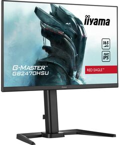 Купить ЖК-монитор Iiyama GB2470HSU-B5 24" Fast IPS Gaming, DisplayPort, HDMI, колонки, USB-hub 2x2.0, изображение 7 в интернет-магазине Irkshop.ru