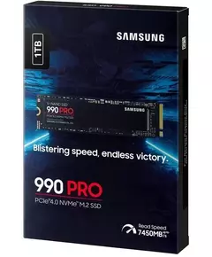 Купить SSD-накопитель Samsung 1 Tb 990 PRO Series M.2 2280 M RTL [MZ-V9P1T0BW], изображение 3 в интернет-магазине Irkshop.ru