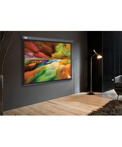 Купить Экран настенно-потолочный рулонный серый Cactus CS-PSW-152X203-SG Wallscreen, 152x203см, 4:3, изображение 2 в интернет-магазине Irkshop.ru