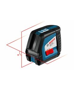 Купить Нивелир лазерный BOSCH GLL2-50 + BS 150 линейный + строительный штатив [601063101], изображение 3 в интернет-магазине Irkshop.ru