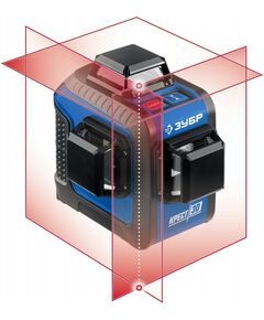 Купить Лазерный нивелир Зубр КРЕСТ 3D 20-70 м [34908], изображение 4 в интернет-магазине Irkshop.ru