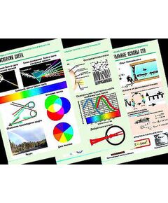 Купить Комплект таблиц по физике "Оптика. Специальная теория относительности" (14 таб.,формат А1, ламинир.) в интернет-магазине Irkshop.ru