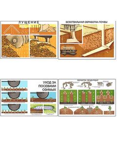 Купить Плакаты ПРОФТЕХ "Основы агрономии" (11 пл, винил, 70х100) в интернет-магазине Irkshop.ru