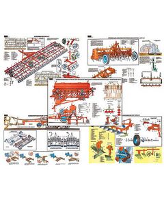 Купить Плакаты ПРОФТЕХ "Машины для основной и предпосевной обработки почвы" (20 пл, винил, 70х100) в интернет-магазине Irkshop.ru