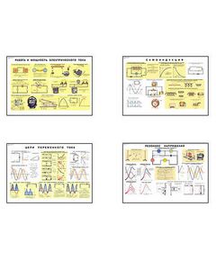 Купить Плакаты ПРОФТЕХ "Основы электротехники" (16 пл, винил, 70х100) в интернет-магазине Irkshop.ru