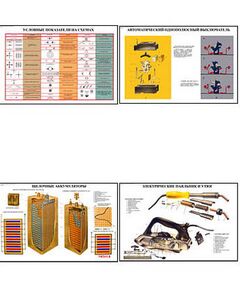 Купить Плакаты ПРОФТЕХ "Элементы и устройства в электротехнике" (22 пл, винил, 70х100) в интернет-магазине Irkshop.ru