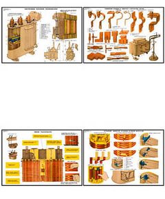 Купить Плакаты ПРОФТЕХ "Конструкция и ремонт трансформаторов и реакторов" (24 пл, винил, 70х100) в интернет-магазине Irkshop.ru