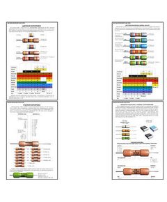 Купить Плакаты ПРОФТЕХ "Резисторы" (9 пл, винил, 70х100) в интернет-магазине Irkshop.ru
