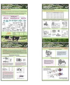 Купить Плакаты ПРОФТЕХ "Первичная обработка молока" (19 пл, винил, 70х100) в интернет-магазине Irkshop.ru