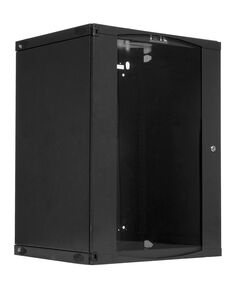 Купить Шкаф настенный Lanmaster TWT-CBWNG-12U-6x4-BK Next, 12U 550x450, стеклянная дверь, черный, изображение 2 в интернет-магазине Irkshop.ru