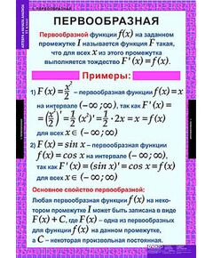 Купить Таблицы демонстрационные "Алгебра 11 класс" в интернет-магазине Irkshop.ru