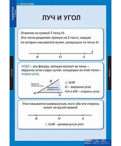 Купить Таблицы демонстрационные "Геометрия 7 класс" в интернет-магазине Irkshop.ru