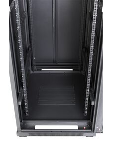 Купить Шкаф Lanmaster TWT-CBB-27U-6x8-G1 19" Business, 27U 600x800, черный, передняя дверь стекло, задняя дверь распашная металл, изображение 9 в интернет-магазине Irkshop.ru