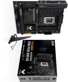 Купить Материнская плата Asus TUF GAMING B760-PLUS WIFI D4 LGA1700  2xPCI-E+HDMI+DP 2.5Gb LAN+WiFi+BT SATA ATX 4DDR4 RTL, изображение 8 в интернет-магазине Irkshop.ru