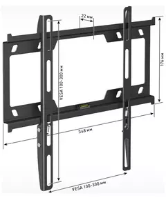 Купить Кронштейн Holder LCD-F3616-B, изображение 3 в интернет-магазине Irkshop.ru