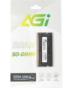 Купить Модуль памяти AGI 8Gb DDR4 3200MHz SD138 PC4-25600 SODIMM 260-pin RTL [AGI320008SD138] в интернет-магазине Irkshop.ru