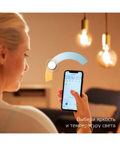 Купить Умная лампа Gauss IoT Smart Home E14 4.5Вт 495lm Wi-Fi [1280112], изображение 4 в интернет-магазине Irkshop.ru