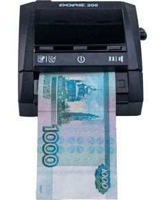 Купить Детектор банкнот DORS 200M2 черный, автоматический, рубли [FRZ-053758 BLACK], изображение 5 в интернет-магазине Irkshop.ru