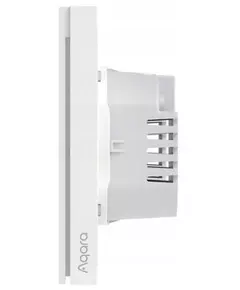 Купить Умный выключатель Aqara Smart Wall Switch H1 EU 2-х кл. белый [WS-EUK04], изображение 2 в интернет-магазине Irkshop.ru