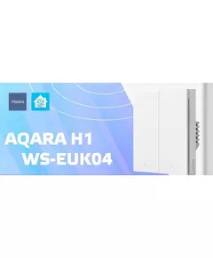 Купить Умный выключатель Aqara Smart Wall Switch H1 EU 2-х кл. белый [WS-EUK04], изображение 3 в интернет-магазине Irkshop.ru