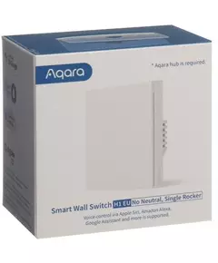 Купить Умный выключатель Aqara Smart Wall Switch H1 EU 1-но кл. белый [WS-EUK01], изображение 7 в интернет-магазине Irkshop.ru
