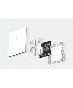 Купить Умный выключатель Aqara Wireless Remote Switch H1 2-х кл. белый [WRS-R02], изображение 3 в интернет-магазине Irkshop.ru