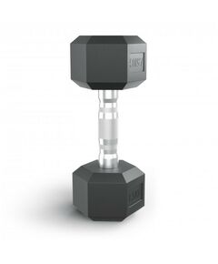 Гантели: Гантель гексагональная UNIXFIT 7,5 кг обрезиненная, пара фотографии