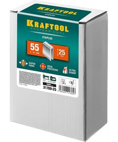 Купить Скобы для степлера KRAFTOOL 25 мм тип 18GA (55 / 90 / C), 5000 шт [31789-25], изображение 2 в интернет-магазине Irkshop.ru