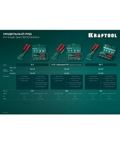 Купить Литой заклепочник KRAFTOOL X-3 2.4-4.8 мм [31170], изображение 8 в интернет-магазине Irkshop.ru