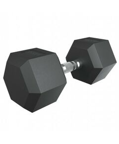 Гантели: Гантель гексагональная UNIXFIT 22,5 кг обрезиненная, пара фотографии