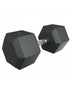 Гантели: Гантель гексагональная UNIXFIT 35 кг обрезиненная, пара фотографии