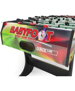 Настольный футбол: Игровой стол складной UNIX line Футбол - Кикер Color 122х61 cм фотографии