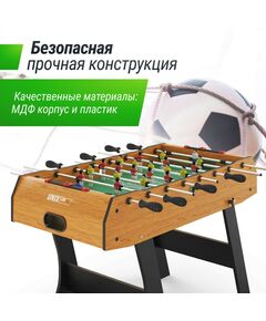 Настольный футбол: Игровой стол складной UNIX line UNIX Line Футбол - Кикер (122х61 cм) Wood фотографии