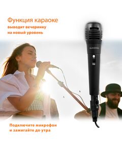 Купить Минисистема SunWind SW-MS50 45Вт FM USB BT SD/MMC, изображение 29 в интернет-магазине Irkshop.ru