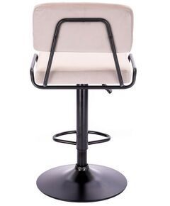 Купить Барный стул Everprof Bit Ткань Серо-бежевый [EP Bit Fabric Greige], изображение 4 в интернет-магазине Irkshop.ru