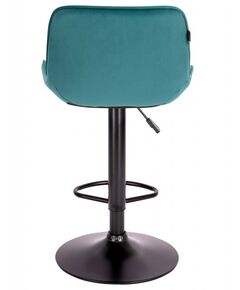 Купить Барный стул Everprof Grace Black Ткань Темно-зеленый [EP Grace B Fabric Dark Green], изображение 4 в интернет-магазине Irkshop.ru