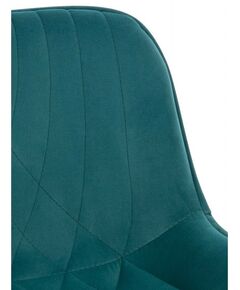 Купить Барный стул Everprof Grace Black Ткань Темно-зеленый [EP Grace B Fabric Dark Green], изображение 5 в интернет-магазине Irkshop.ru