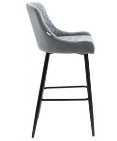 Купить Барный стул Everprof Nico Ткань Серый [EP Nico Fabric Grey], изображение 3 в интернет-магазине Irkshop.ru