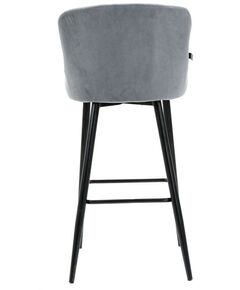 Купить Барный стул Everprof Nico Ткань Серый [EP Nico Fabric Grey], изображение 5 в интернет-магазине Irkshop.ru