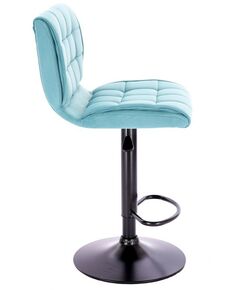 Купить Барный стул Everprof Richy Ткань Бирюзовый [EP Richy Fabric Turquoise], изображение 3 в интернет-магазине Irkshop.ru