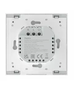 Купить Умный выключатель Aqara H1 EU 1-но кл. с нейтралью серый [WS-EUK03GR], изображение 2 в интернет-магазине Irkshop.ru