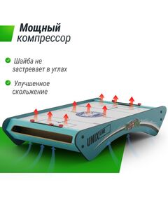 Купить Игровой стол UNIX line Мини Аэрохоккей настольный (73х40 cм), изображение 4 в интернет-магазине Irkshop.ru