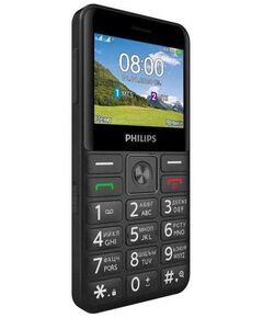 Купить Мобильный телефон PHILIPS E207 Xenium 32Mb 2Sim 2.31" 240x320 Nucleus 0.08Mpix GPS GSM900/1800 GSM1900 FM A-GPS microSD max32Gb черный, изображение 3 в интернет-магазине Irkshop.ru