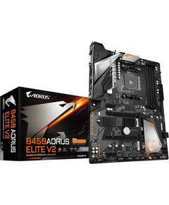 Купить Материнская плата GigaByte B450 AORUS ELITE V2 AM4  2xPCI-E DVI+HDMI GbLAN SATA RAID ATX 4DDR4 RTL, изображение 5 в интернет-магазине Irkshop.ru