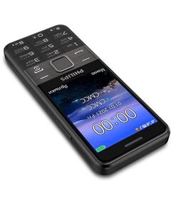 Купить Мобильный телефон PHILIPS E590 Xenium 2Sim 3.2" 240x320 2Mpix GSM900/1800 GSM1900 MP3 FM microSD max16Gb черный, изображение 5 в интернет-магазине Irkshop.ru