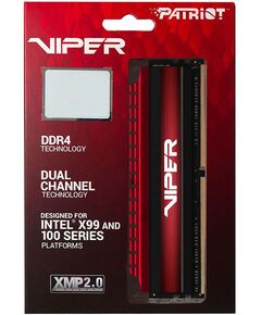 Купить Память Patriot Viper 4 KIT 2x32Gb DDR4 3200MHz PC4-25600 CL16 DIMM 288-pin 1.35В с радиатором RTL [PV464G320C6K], изображение 3 в интернет-магазине Irkshop.ru
