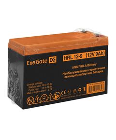 Купить Аккумулятор для UPS Exegate HRL 12-9 12V, 9Ah [EX285659RUS], изображение 5 в интернет-магазине Irkshop.ru