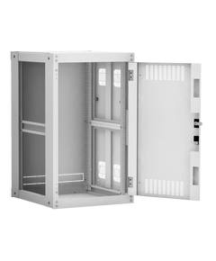 Купить Напольный шкаф Netlan EC-FZ-186080-MMM-GY 19", 18U, металлическая дверь, цельнометаллические стенки, Ш600хВ974хГ800мм, в разобранном виде, серый, изображение 2 в интернет-магазине Irkshop.ru